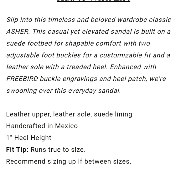 Freebird Asher Black Pony Sandals Size 8 - Picture 16 of 16